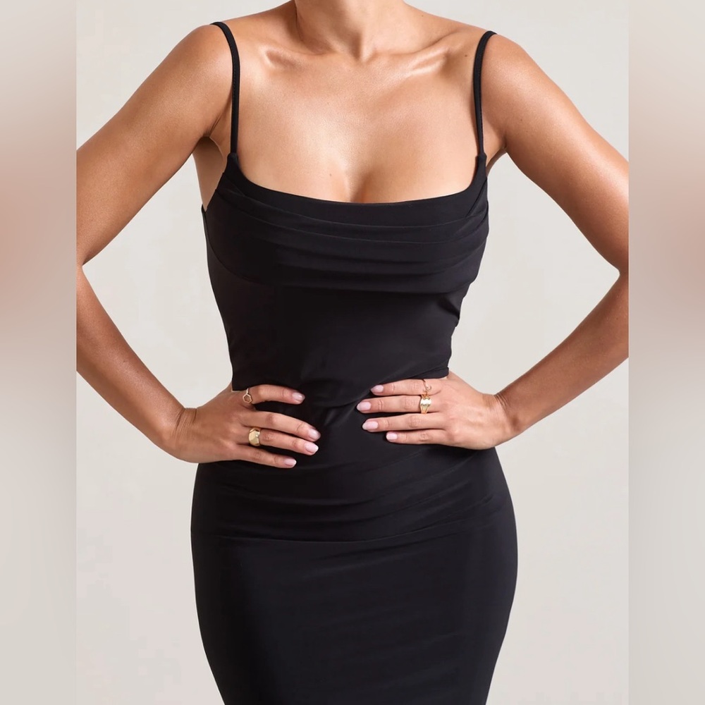 Vintage late 90s black dress